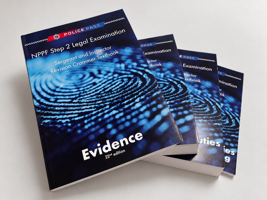 NPPF STEP 2 SERGEANT & INSPECTOR – 4 VOLUME REVISION CRAMMER TEXTBOOKS