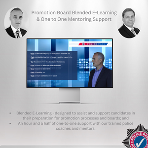 Promotion Board Blended E-Learning & One to One Mentoring Support