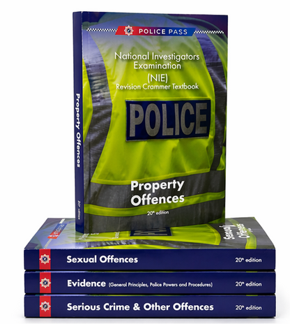 NATIONAL INVESTIGATORS EXAMINATION (NIE) – 4 VOLUME REVISION CRAMMER TEXTBOOKS